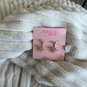 Gold plated earrings
